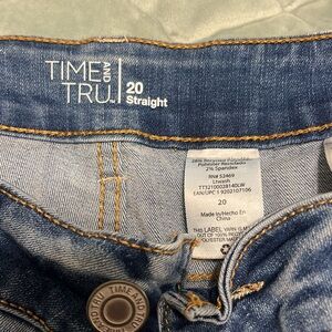 Time & Tru jeans size 20